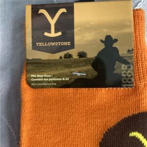 Yellowstone TV Show Casual Socks 6-12